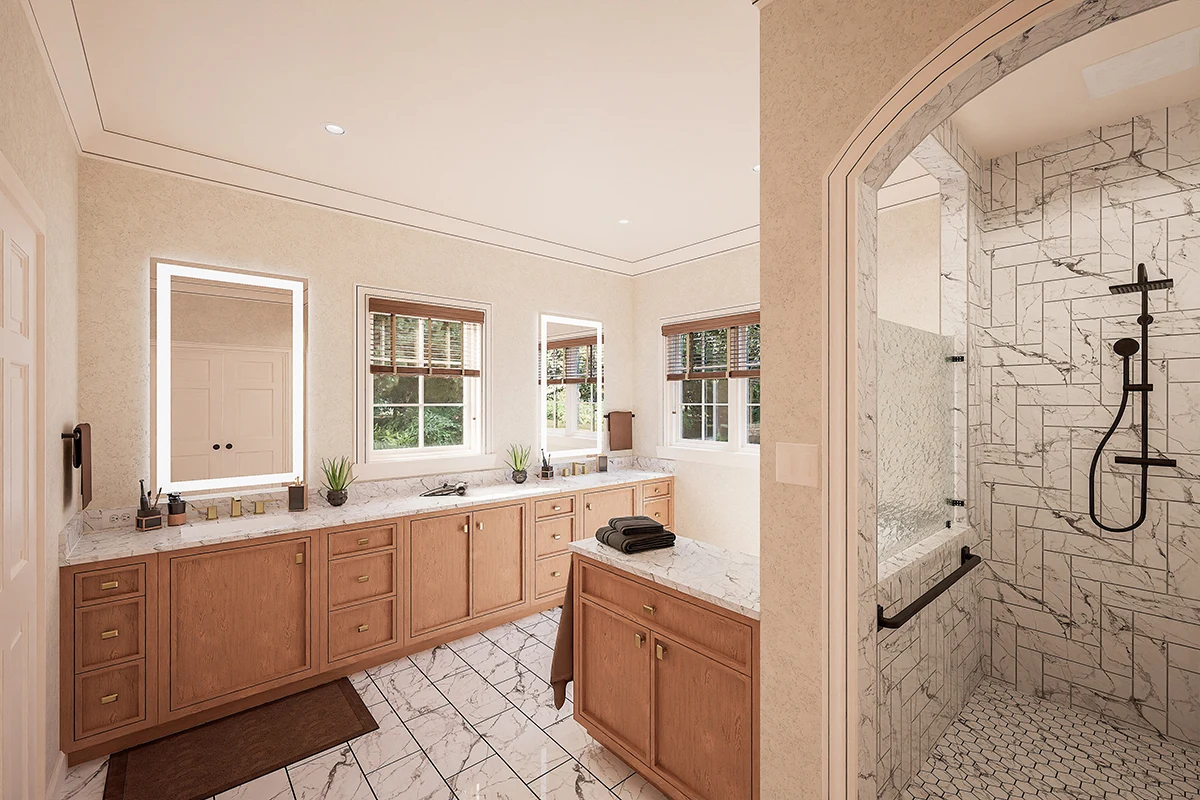 3D Rendering in Action — Waldschmidt Bath Remodel