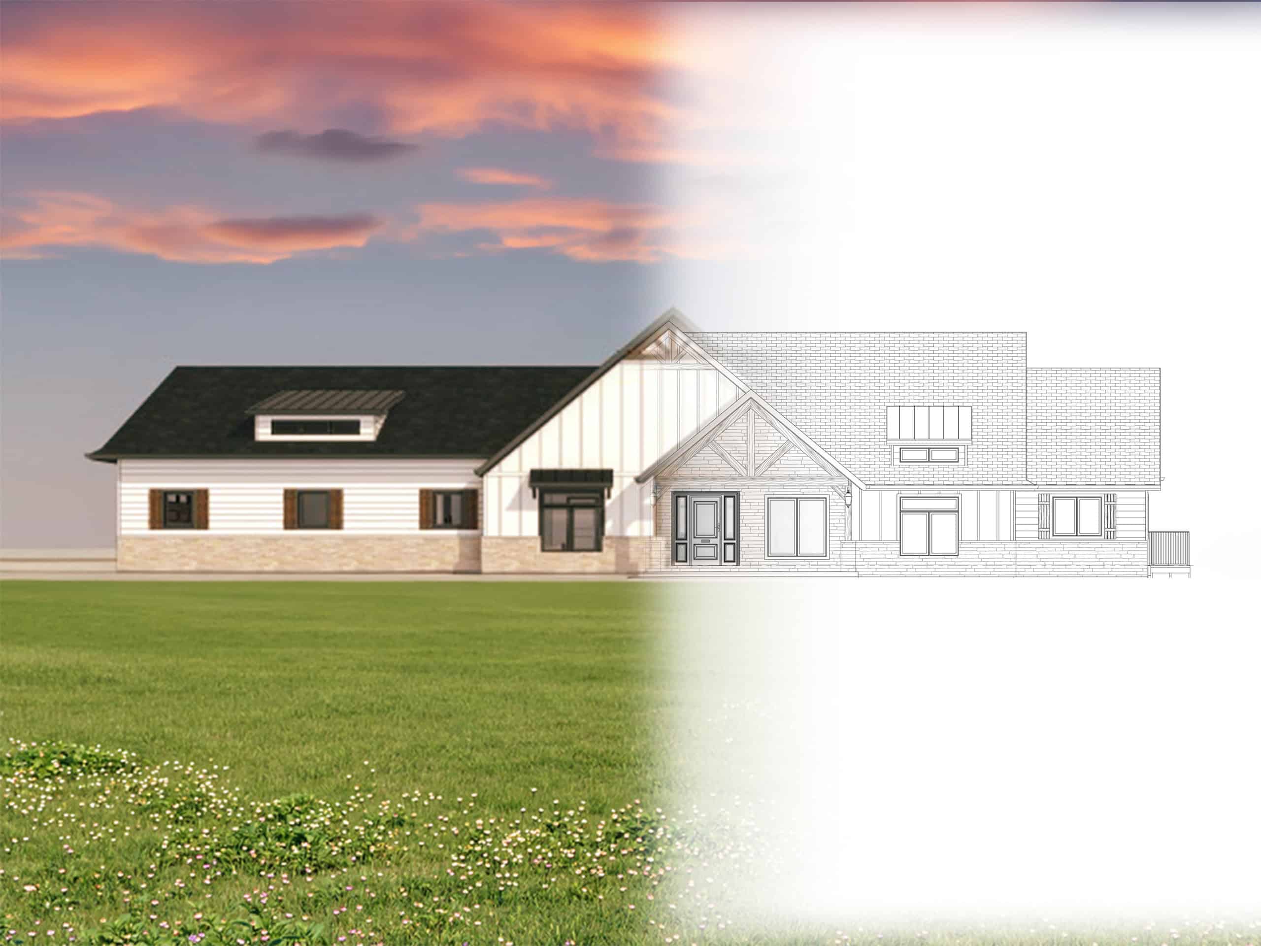 Custom Home Plans – Myers Residence