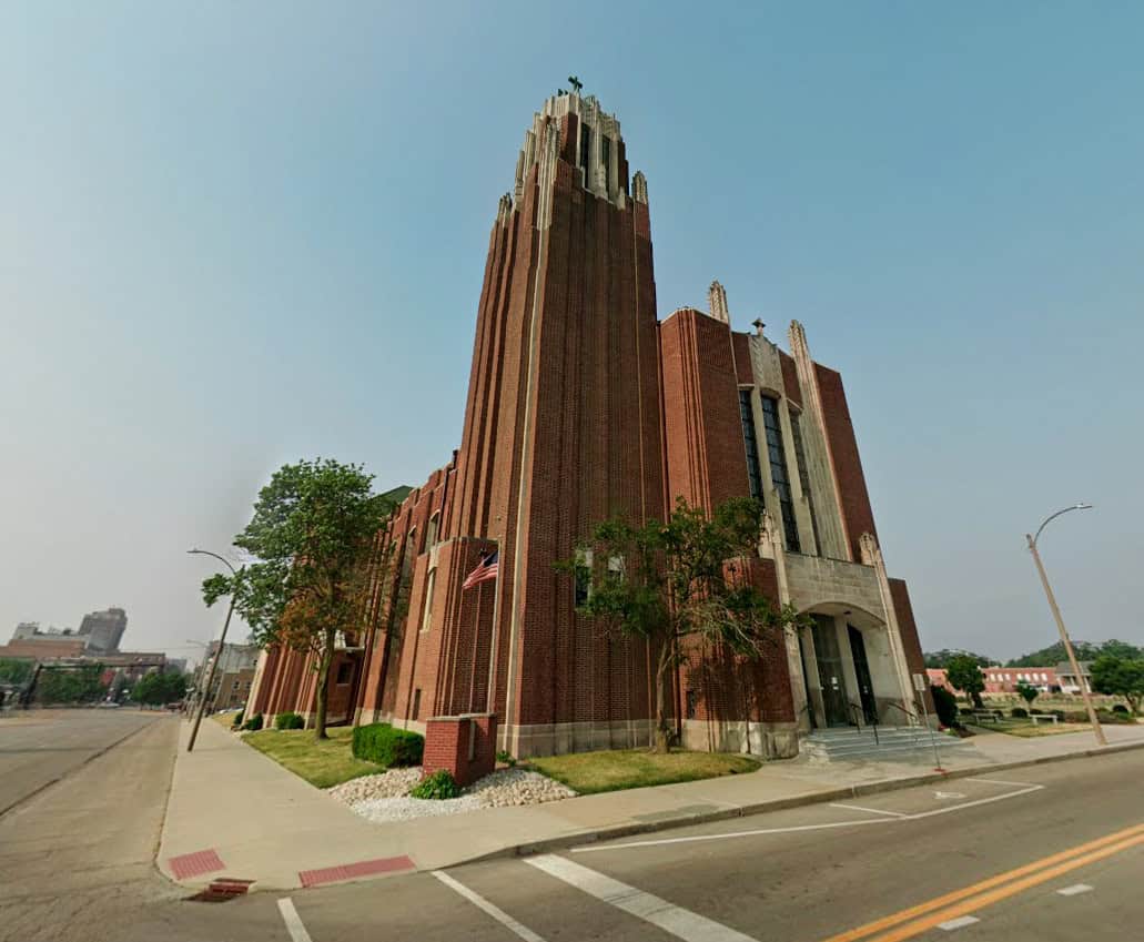 Historic Church Laser Scanning — Holy Trinity Catholic Church, Bloomington, IL